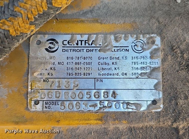 image for item DQ1113 1971 Pettibone A3520-1  forklift