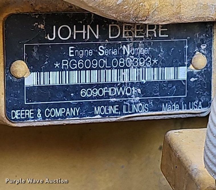 image for item DQ1114 2010 John Deere 672G  motor grader