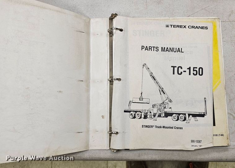 image for item DQ1118 1985 Ford LT8000  crane truck