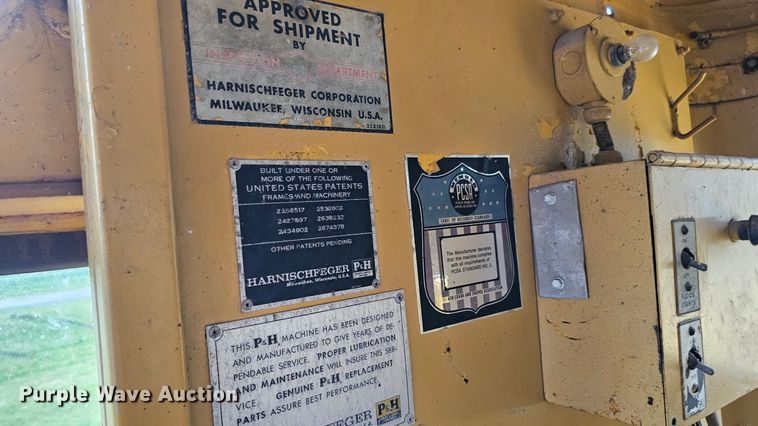 image for item DQ1120 1971 P&H Crane 430ATC-8X4  crane truck