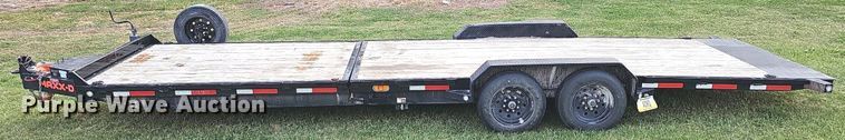 image for item DQ1122 2021 Maxey Trailers Mfg Maxx-D  tilt deck equipment trailer