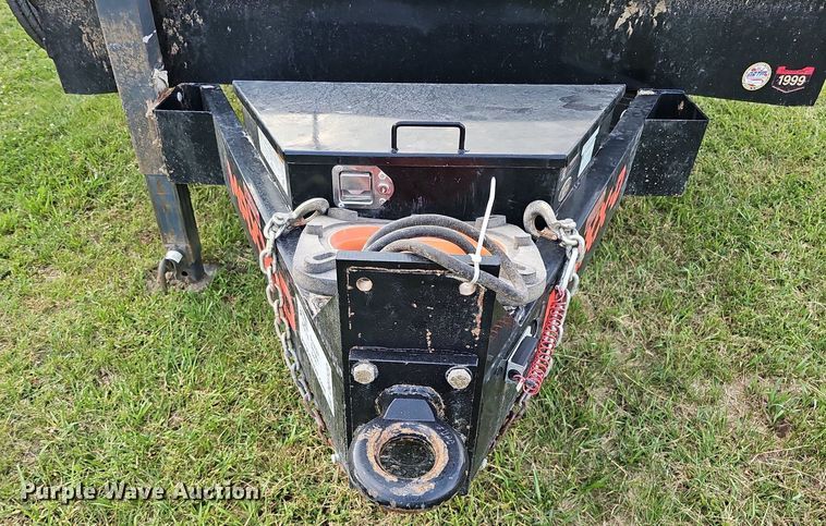 image for item DQ1122 2021 Maxey Trailers Mfg Maxx-D  tilt deck equipment trailer