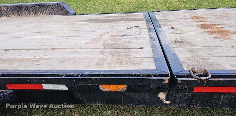 image for item DQ1122 2021 Maxey Trailers Mfg Maxx-D  tilt deck equipment trailer