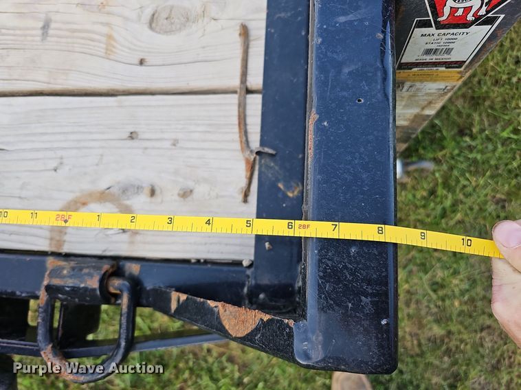 image for item DQ1122 2021 Maxey Trailers Mfg Maxx-D  tilt deck equipment trailer