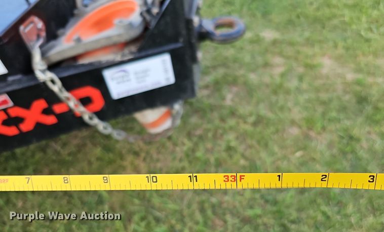 image for item DQ1122 2021 Maxey Trailers Mfg Maxx-D  tilt deck equipment trailer