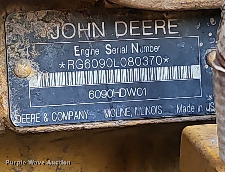 image for item DQ1142 2010 John Deere 672G  motor grader