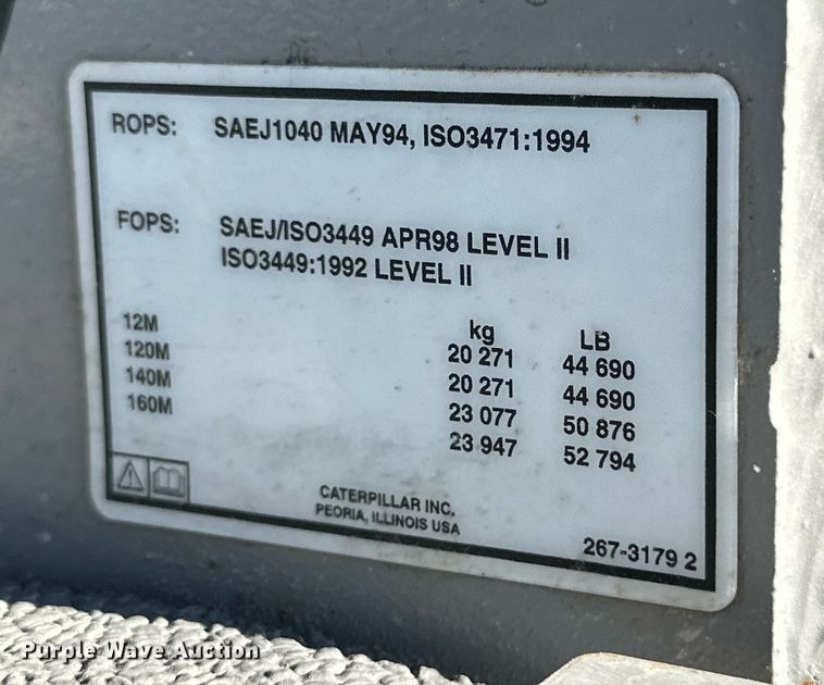 image for item DQ1427 2008 Caterpillar 140M  motor grader