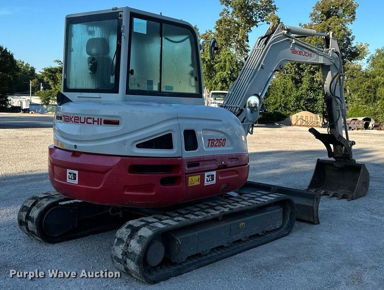image for item DS2230 2016 Takeuchi TB260  mini excavator