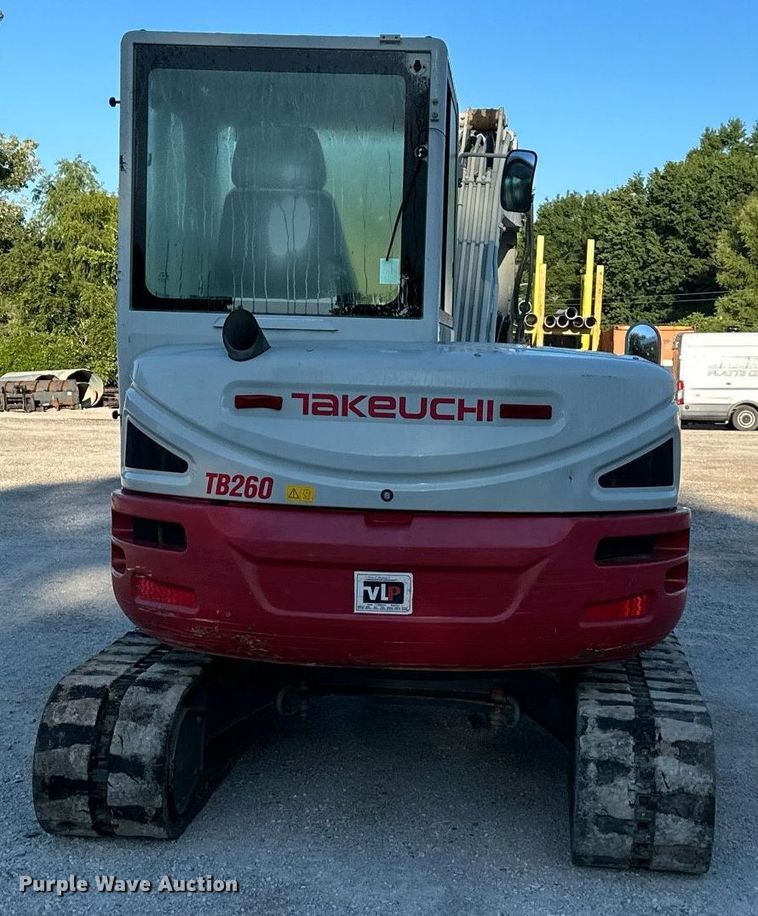 image for item DS2230 2016 Takeuchi TB260  mini excavator