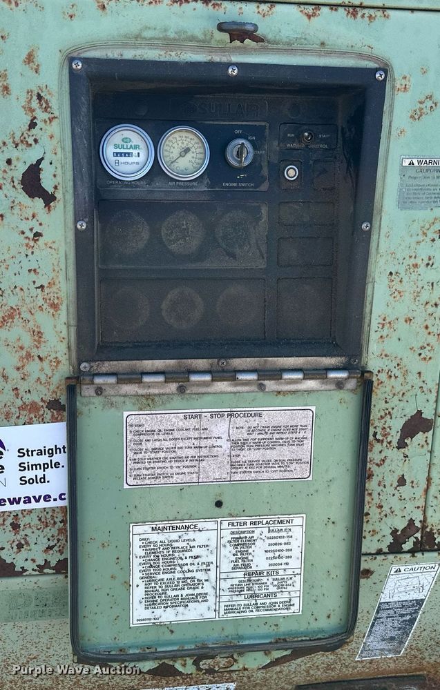 image for item DS2232 Sullair 185DPQ-JD  air compressor