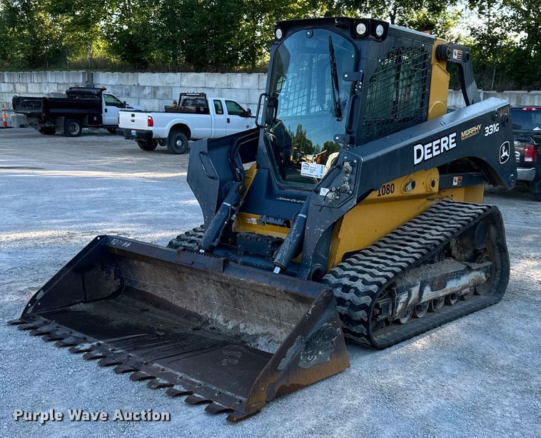 image for item DS2233 2017 John Deere 331G  tracked skid steer loader