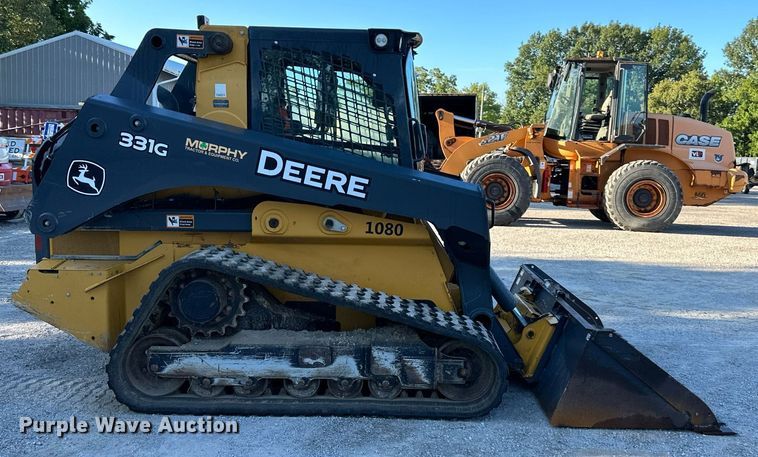 image for item DS2233 2017 John Deere 331G  tracked skid steer loader