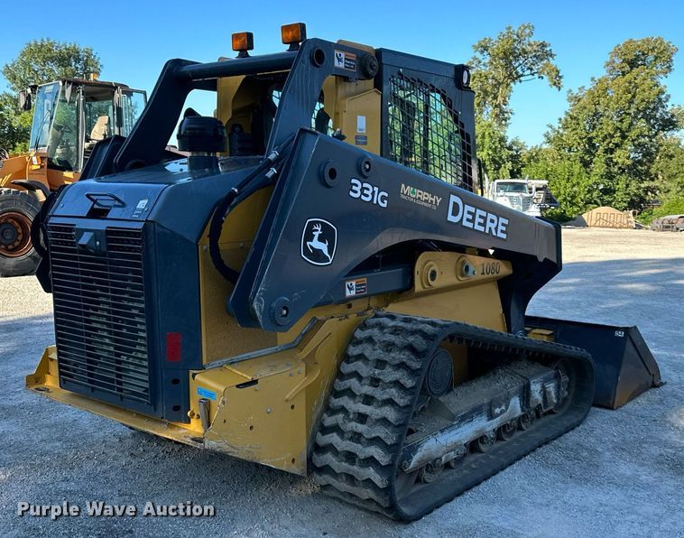 image for item DS2233 2017 John Deere 331G  tracked skid steer loader