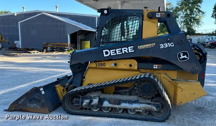 image for item DS2233 2017 John Deere 331G  tracked skid steer loader
