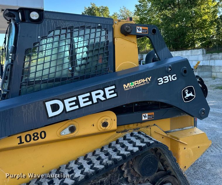 image for item DS2233 2017 John Deere 331G  tracked skid steer loader