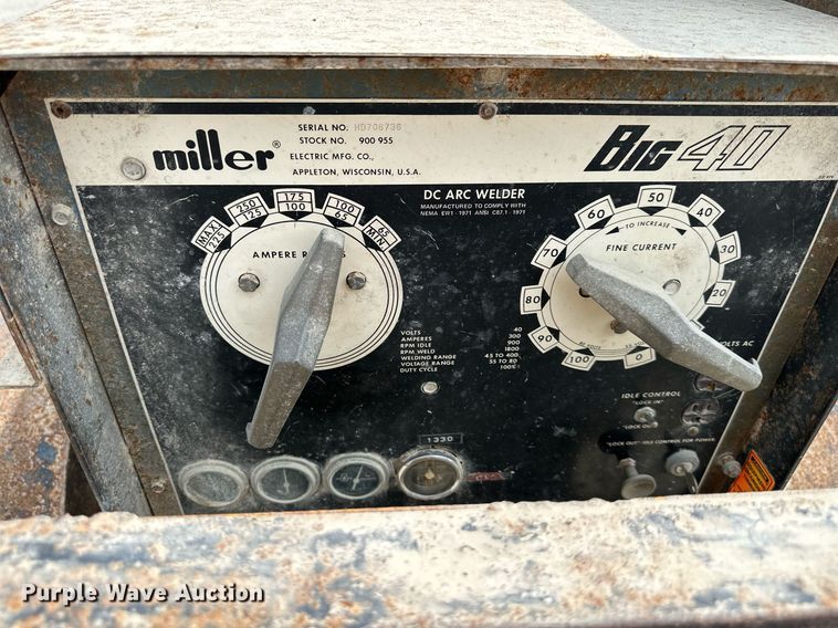 image for item DS2300 Miller Big 40  welder