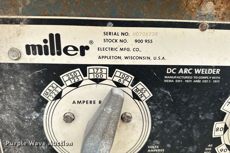 image for item DS2300 Miller Big 40  welder