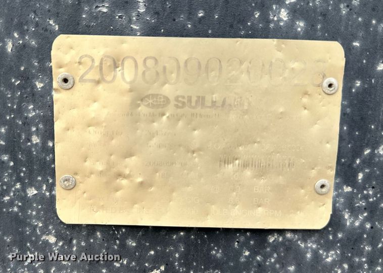 image for item DS2301 Sullair 185  air compressor