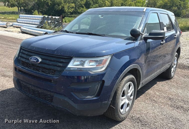 image for item DS2329 2016 Ford Explorer Police Interceptor  SUV