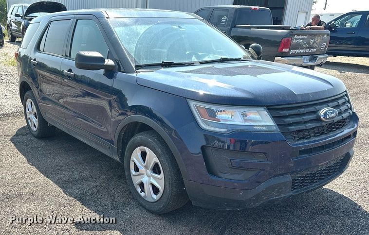 image for item DS2329 2016 Ford Explorer Police Interceptor  SUV