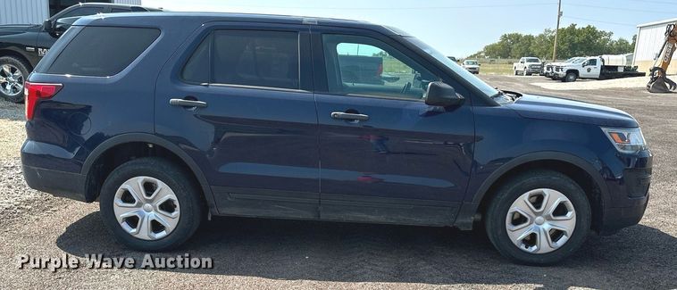 image for item DS2329 2016 Ford Explorer Police Interceptor  SUV