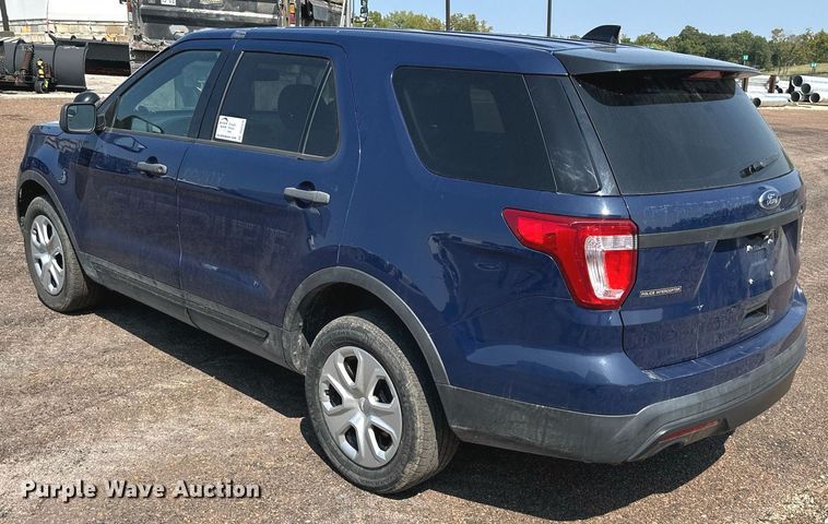 image for item DS2329 2016 Ford Explorer Police Interceptor  SUV