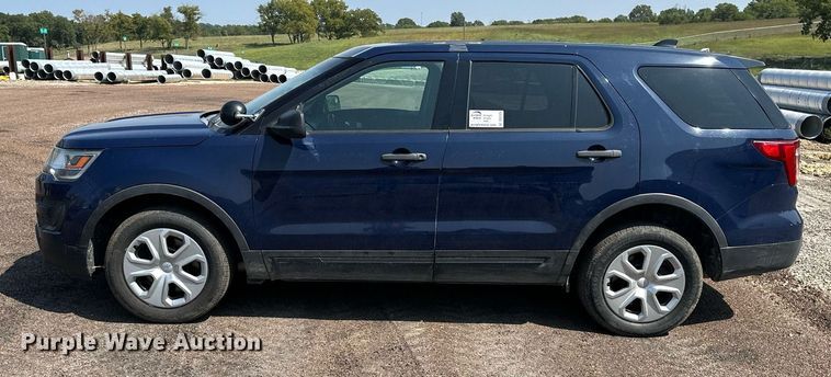 image for item DS2329 2016 Ford Explorer Police Interceptor  SUV