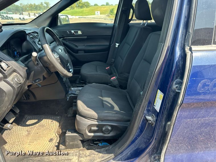 image for item DS2329 2016 Ford Explorer Police Interceptor  SUV