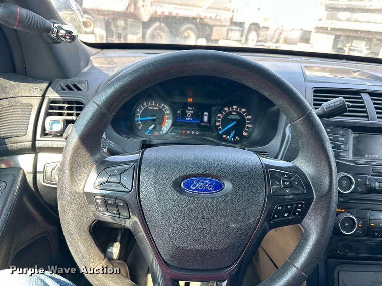 image for item DS2329 2016 Ford Explorer Police Interceptor  SUV