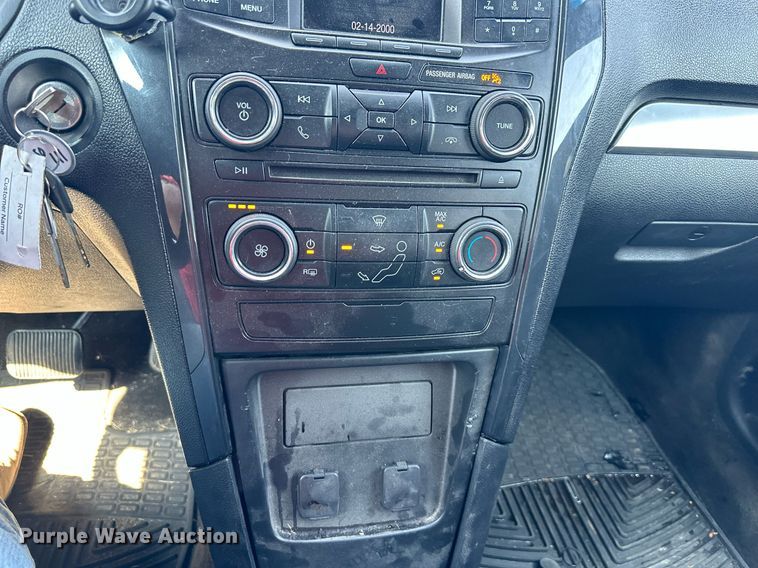 image for item DS2329 2016 Ford Explorer Police Interceptor  SUV