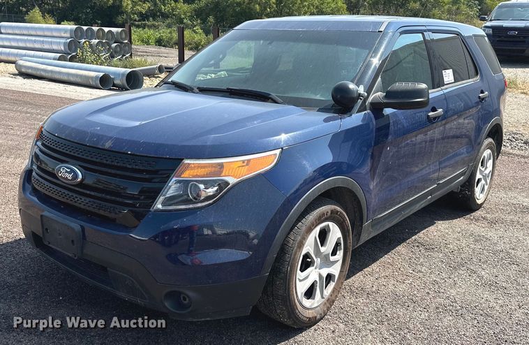 image for item DS2331 2014 Ford Explorer Police Interceptor  SUV