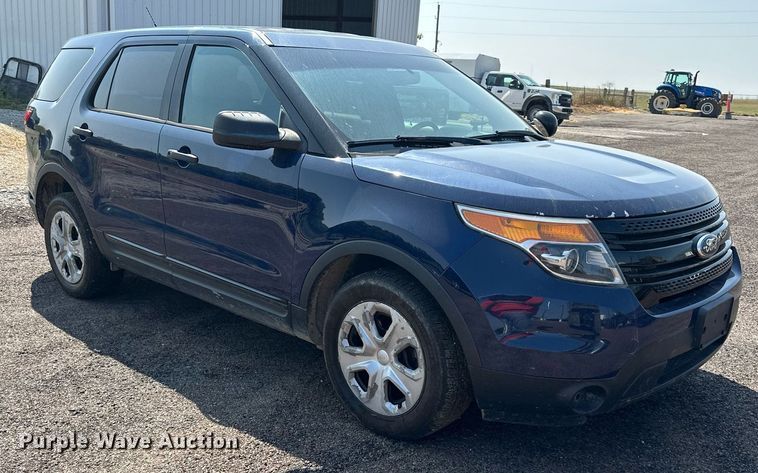 image for item DS2331 2014 Ford Explorer Police Interceptor  SUV