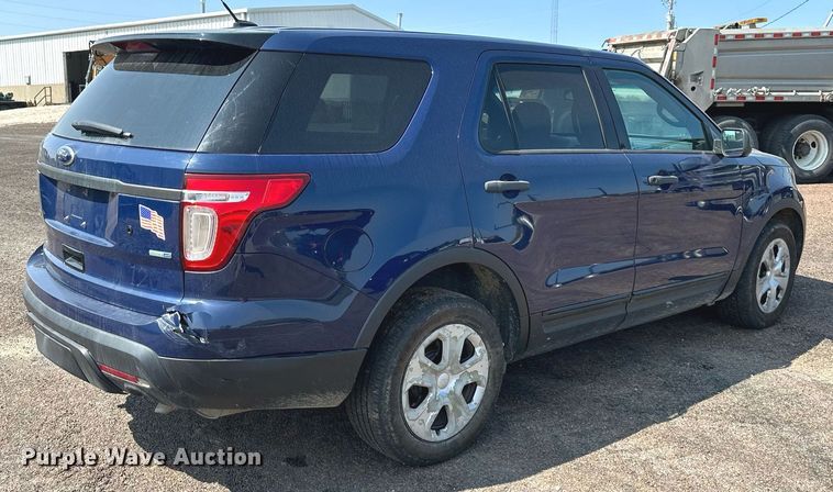 image for item DS2331 2014 Ford Explorer Police Interceptor  SUV