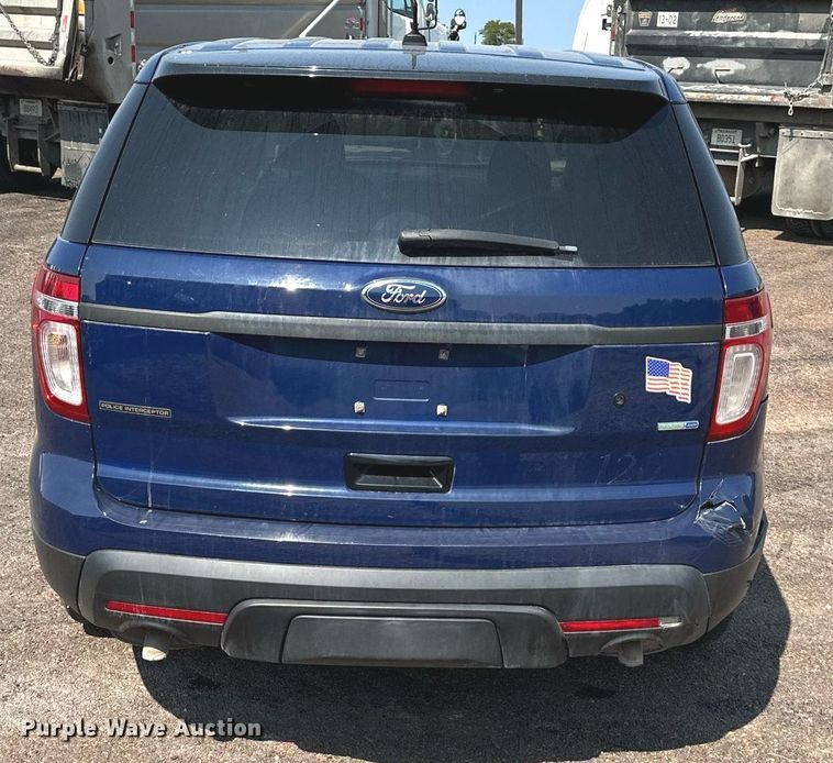 image for item DS2331 2014 Ford Explorer Police Interceptor  SUV