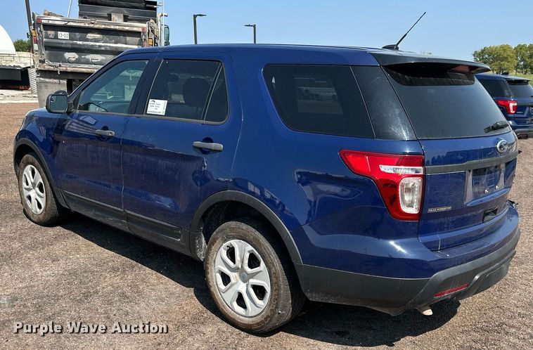 image for item DS2331 2014 Ford Explorer Police Interceptor  SUV