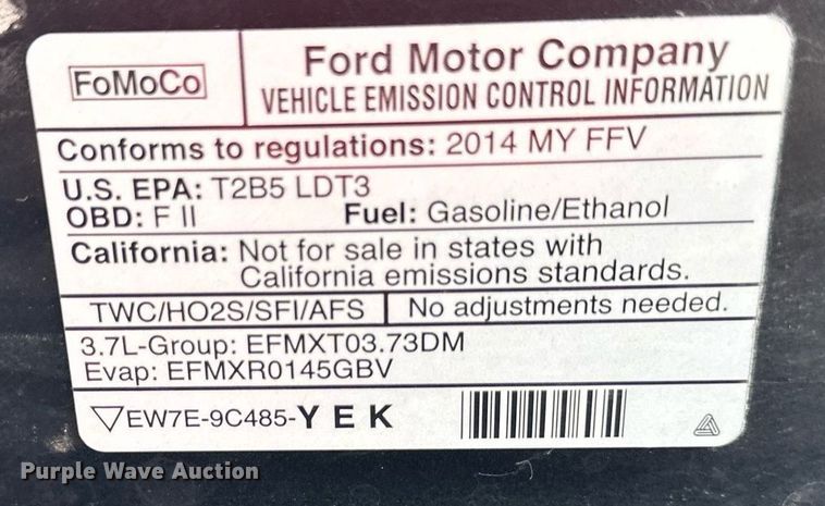 image for item DS2331 2014 Ford Explorer Police Interceptor  SUV