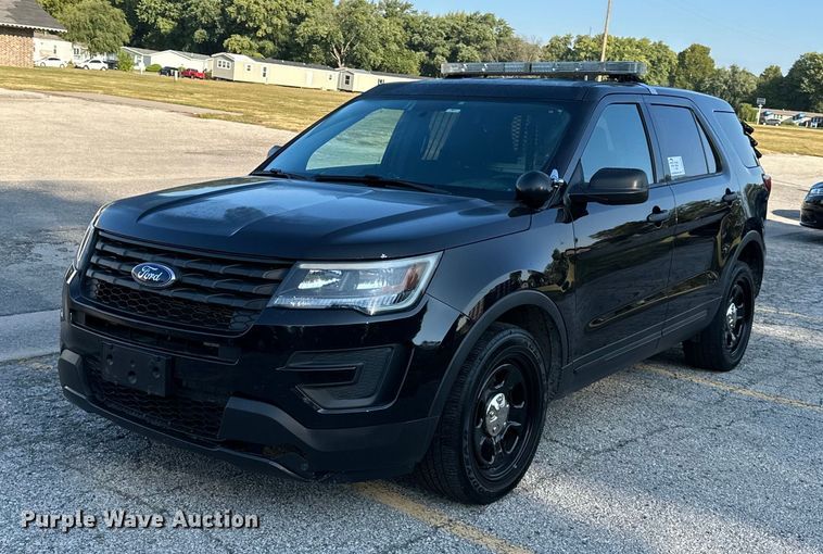 image for item DS2370 2019 Ford Explorer  Police Interceptor SUV
