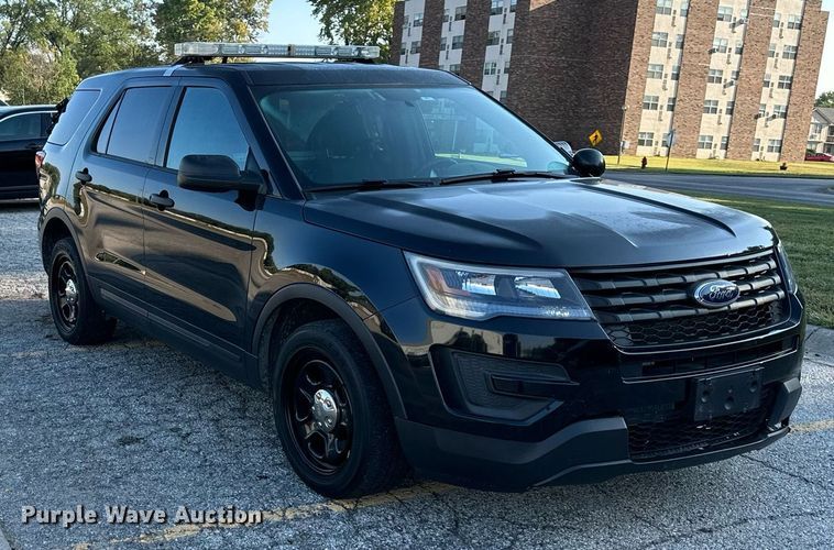image for item DS2370 2019 Ford Explorer  Police Interceptor SUV
