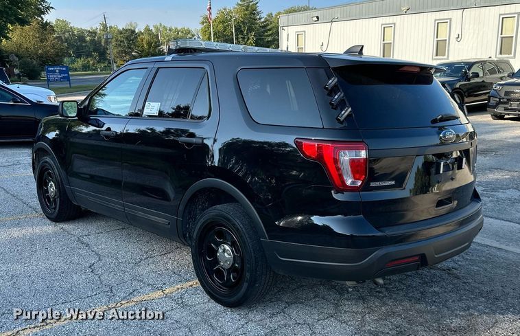 image for item DS2370 2019 Ford Explorer  Police Interceptor SUV