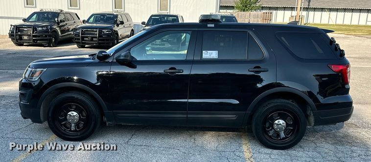 image for item DS2370 2019 Ford Explorer  Police Interceptor SUV
