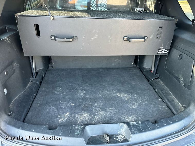 image for item DS2370 2019 Ford Explorer  Police Interceptor SUV