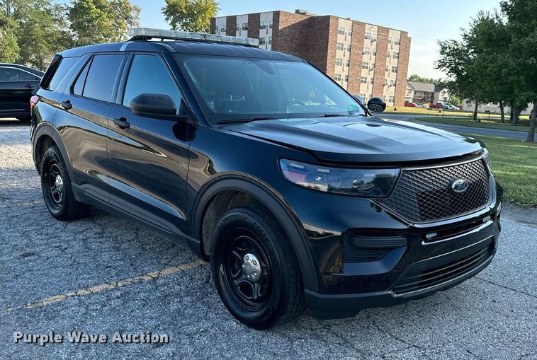 image for item DS2371 2020 Ford Explorer  Police Interceptor SUV