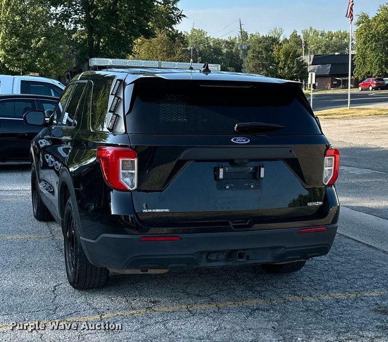 image for item DS2371 2020 Ford Explorer  Police Interceptor SUV