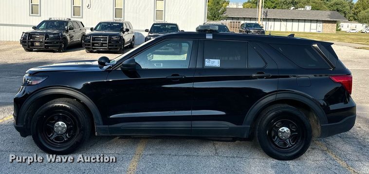 image for item DS2371 2020 Ford Explorer  Police Interceptor SUV