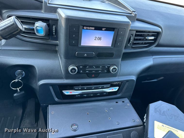 image for item DS2371 2020 Ford Explorer  Police Interceptor SUV