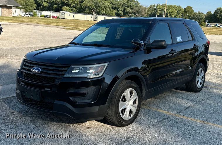 image for item DS2372 2017 Ford Explorer  Police Interceptor SUV