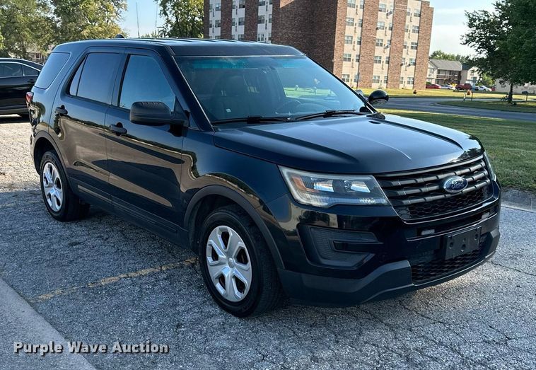 image for item DS2372 2017 Ford Explorer  Police Interceptor SUV