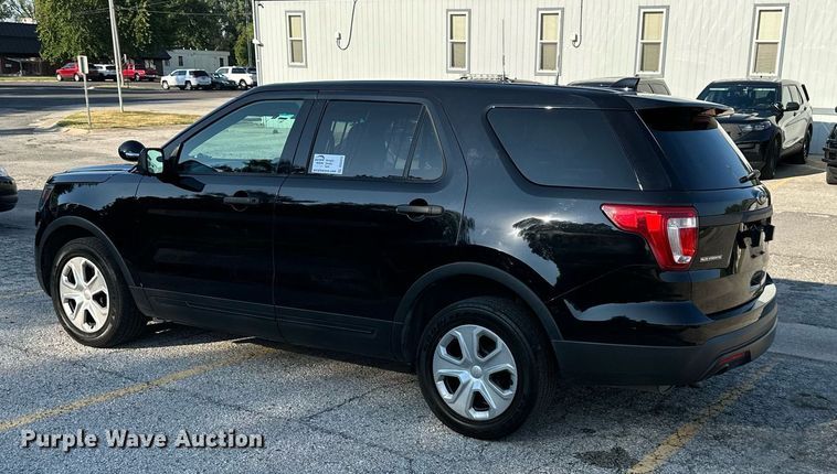 image for item DS2372 2017 Ford Explorer  Police Interceptor SUV