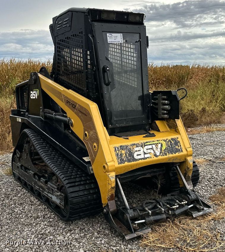 image for item DV1028 2009 ASV Posi-Track PT-100 Forestry  tracked skid steer loader