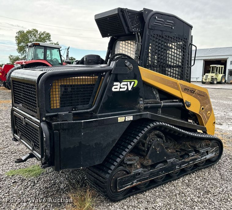image for item DV1028 2009 ASV Posi-Track PT-100 Forestry  tracked skid steer loader